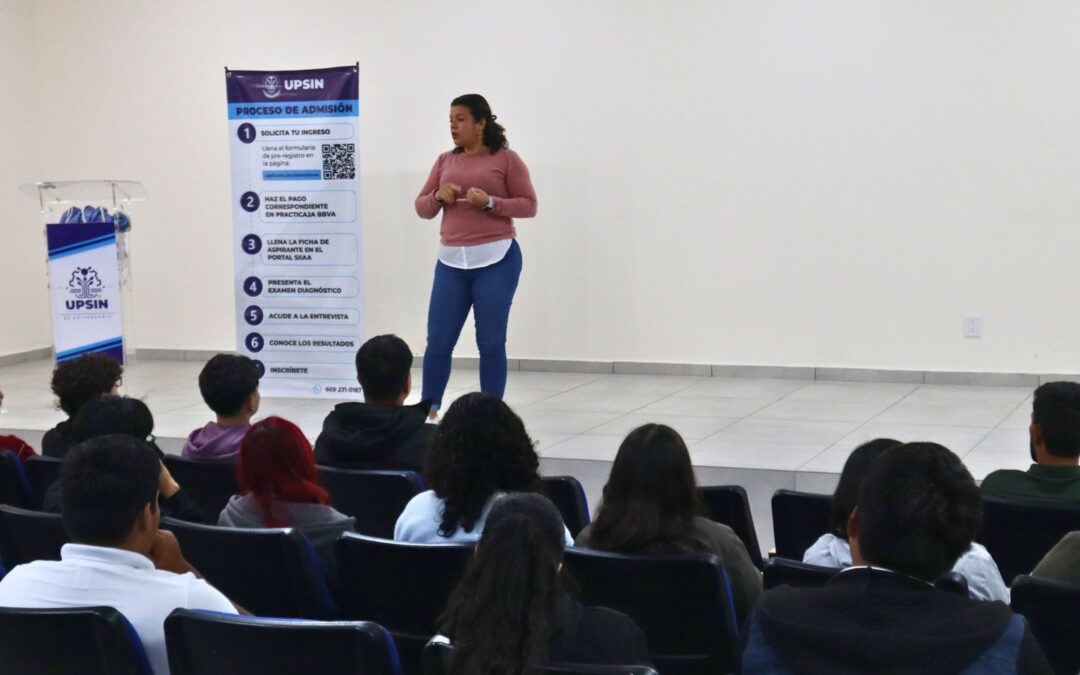 UPSIN recibe a estudiantes en el programa “Conecta con tu Futuro”