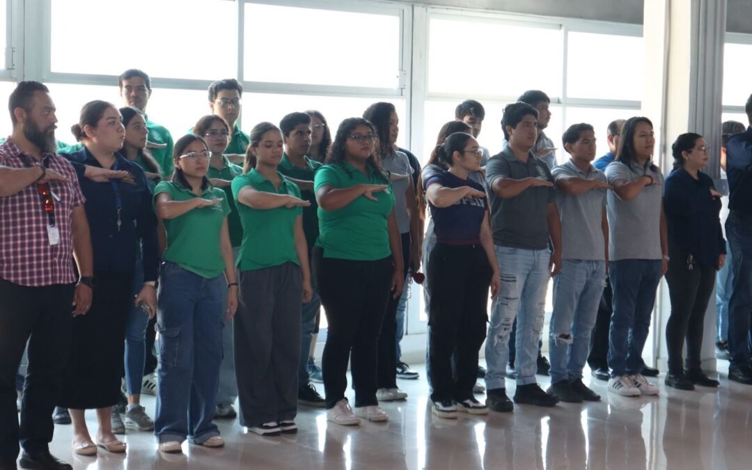Honores a la Bandera en UPSIN Junio 2025