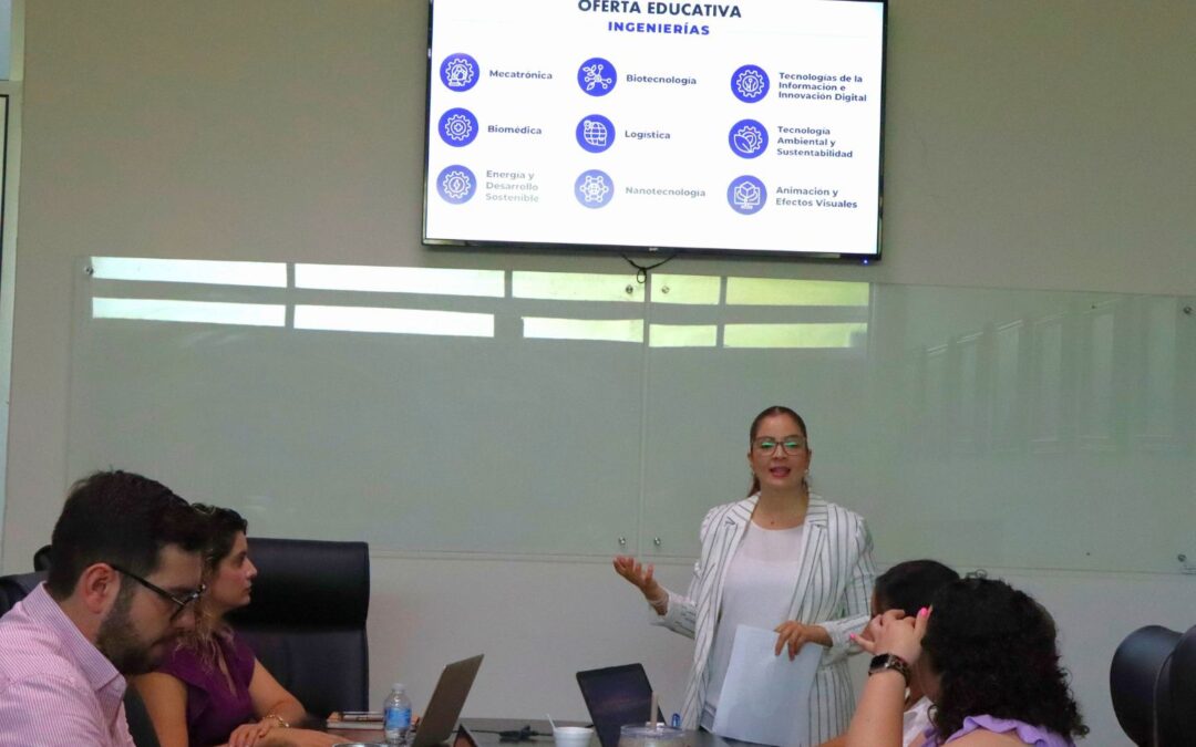 UPSIN recibe a representantes de CODESIN y de instituciones educativas de la región sur de Sinaloa