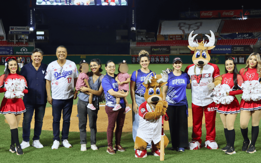 UPSIN presente en el Teodoro Mariscal: Rectora realiza el lanzamiento de la primera bola