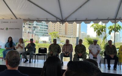 UPSIN participa en la inauguración del Sendero de Paz en Parque Central Mazatlán