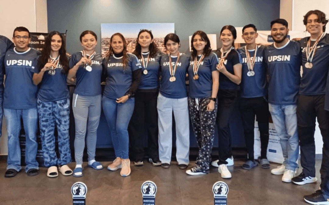 UPSIN cierra con orgullo su participación en el ERDCUST 2025 con medallas, estrategia y talento en cada disciplina
