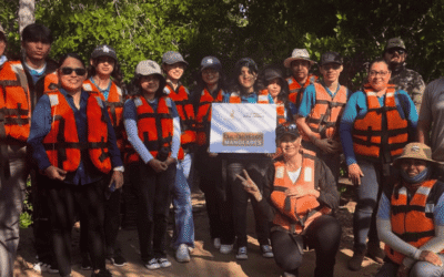 Estudiantes de UPSIN se suman al programa “Cuidemos los Manglares” en Isla de la Piedra