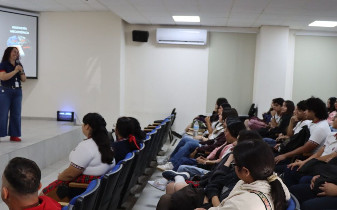 CBTIS 051 vive la experiencia universitaria en la UPSIN con “Conecta con tu Futuro”