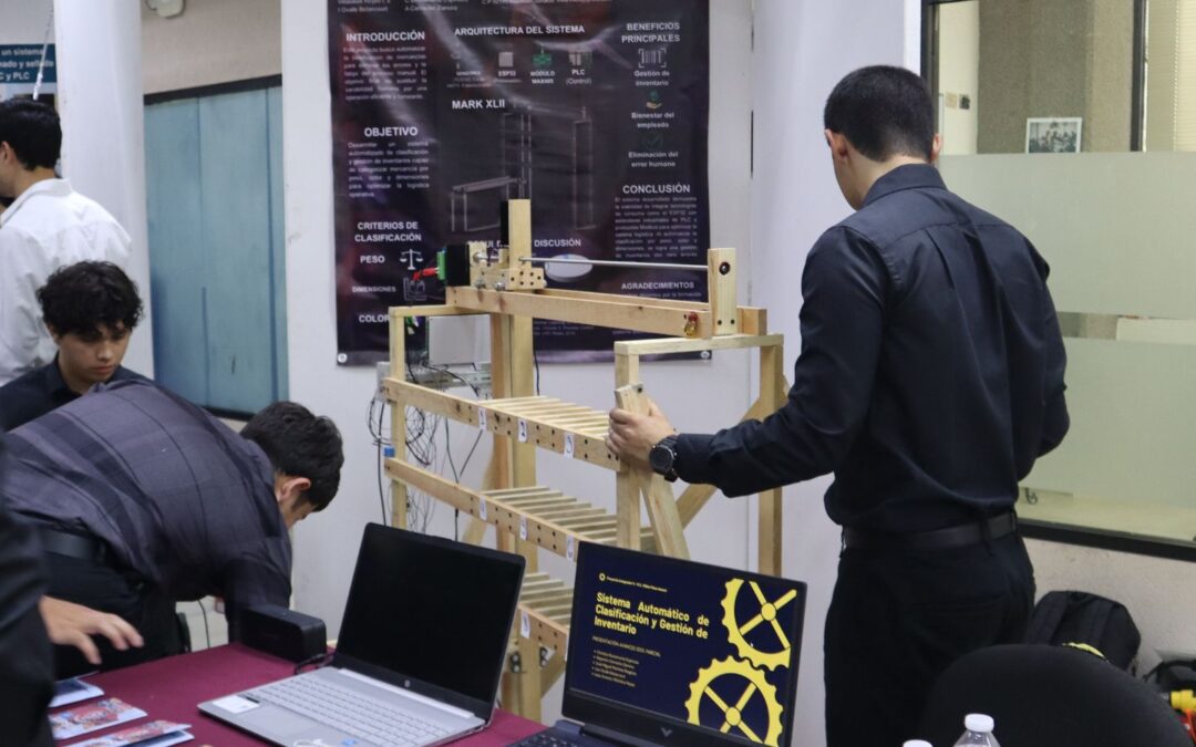 Proyectos de mecatrónica UPSIN destacan con soluciones de automatización