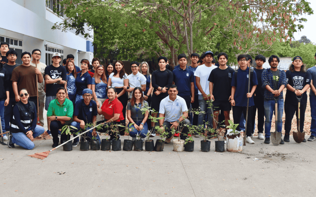 Comunidad UPSIN participa en jornada “Tequios por la Tierra” con acciones de limpieza y reforestación