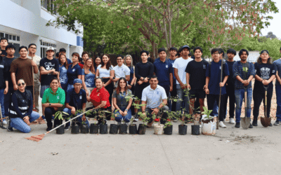 Comunidad UPSIN participa en jornada “Tequios por la Tierra” con acciones de limpieza y reforestación