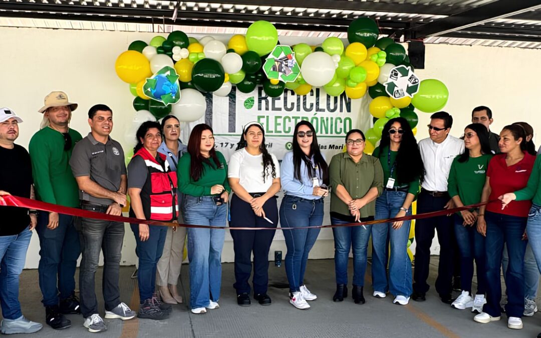 UPSIN participa en el 11vo Reciclón Electrónico en Mazatlán