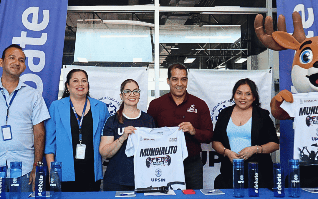 UPSIN y El Debate presentan el Mundialito FIFA 2026 en rueda de prensa