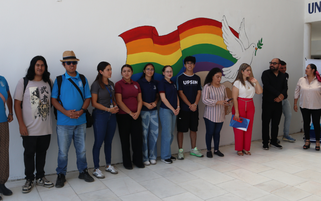 UPSIN presenta mural “Unidos por la Paz y la Diversidad”