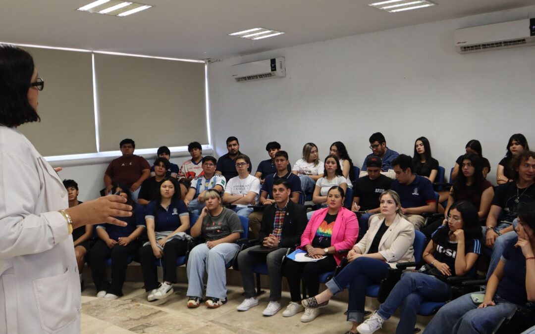 UPSIN promueve prevención con la conferencia Mente sin adicciones