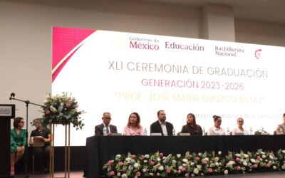 UPSIN acompaña ceremonia de graduación del CETis 127