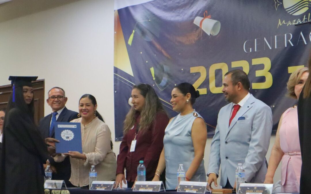 UPSIN acompaña la graduación de la generación 2023–2026 del CETMAR 08