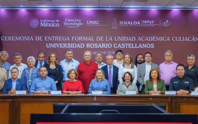 UPSIN participa en entrega de la unidad académica de la Universidad Nacional Rosario Castellanos