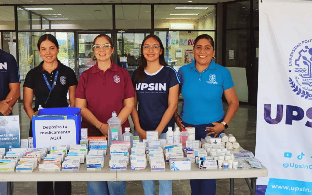UPSIN dona medicamentos para apoyar a personas vulnerables