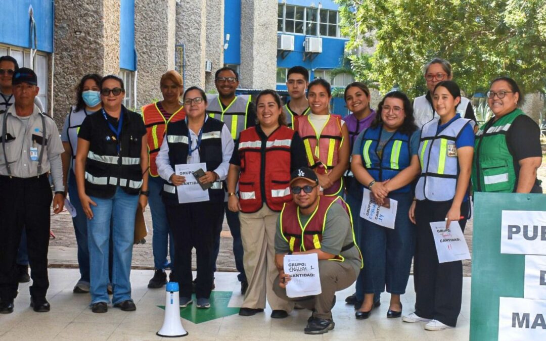 PIC Idiomas UPSIN participa en el Segundo Simulacro Nacional con evacuación récord