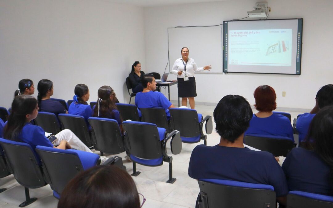 UPSIN fortalece la cultura fiscal de estudiantes de Terapia Física